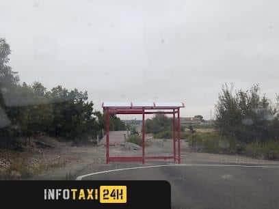 taxista Parada De Autobús L510