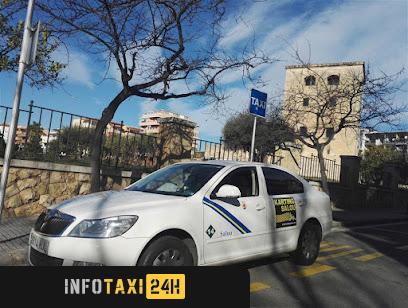 taxista Parada Taxi Font Lluminosa Oficial Salou