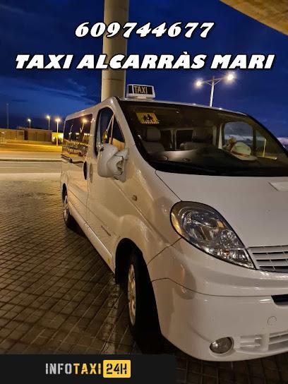 taxista Taxi Alcarràs Mari