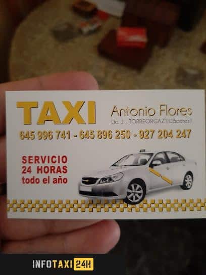 taxista Taxi Antonio Flores
