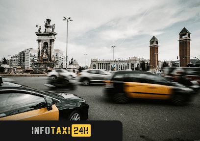 taxista Taxi Blau