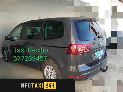 taxista Taxi Cecilio Rodríguez Álvarez