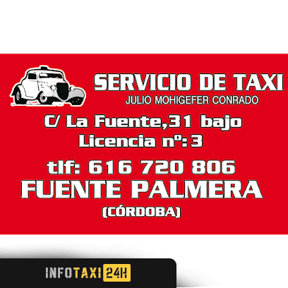 taxista Taxi Fuente Palmera Julio Mohigefer