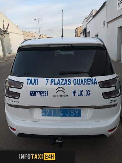 taxista Taxi Guareña José Velarde 7 Plazas