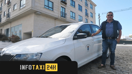 taxista Taxi Javier Ribadumia