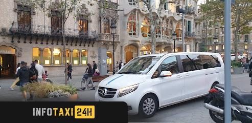 taxista Taxi Manel Barea Carol 7 Plaças 24 H