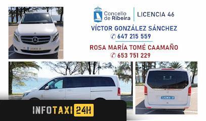 taxista Taxi Rosa Maria Tome Caamaño