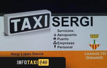 taxista Taxi Sergi Sabadell