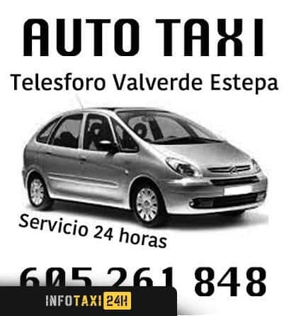 taxista Taxi Telesforo En Benameji El Tejar Y Palenciana