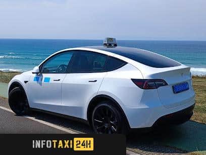 taxista Taxi Tesla San Vicente De La Barquera