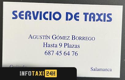 taxista Taxis Agustín Gómez Borrego